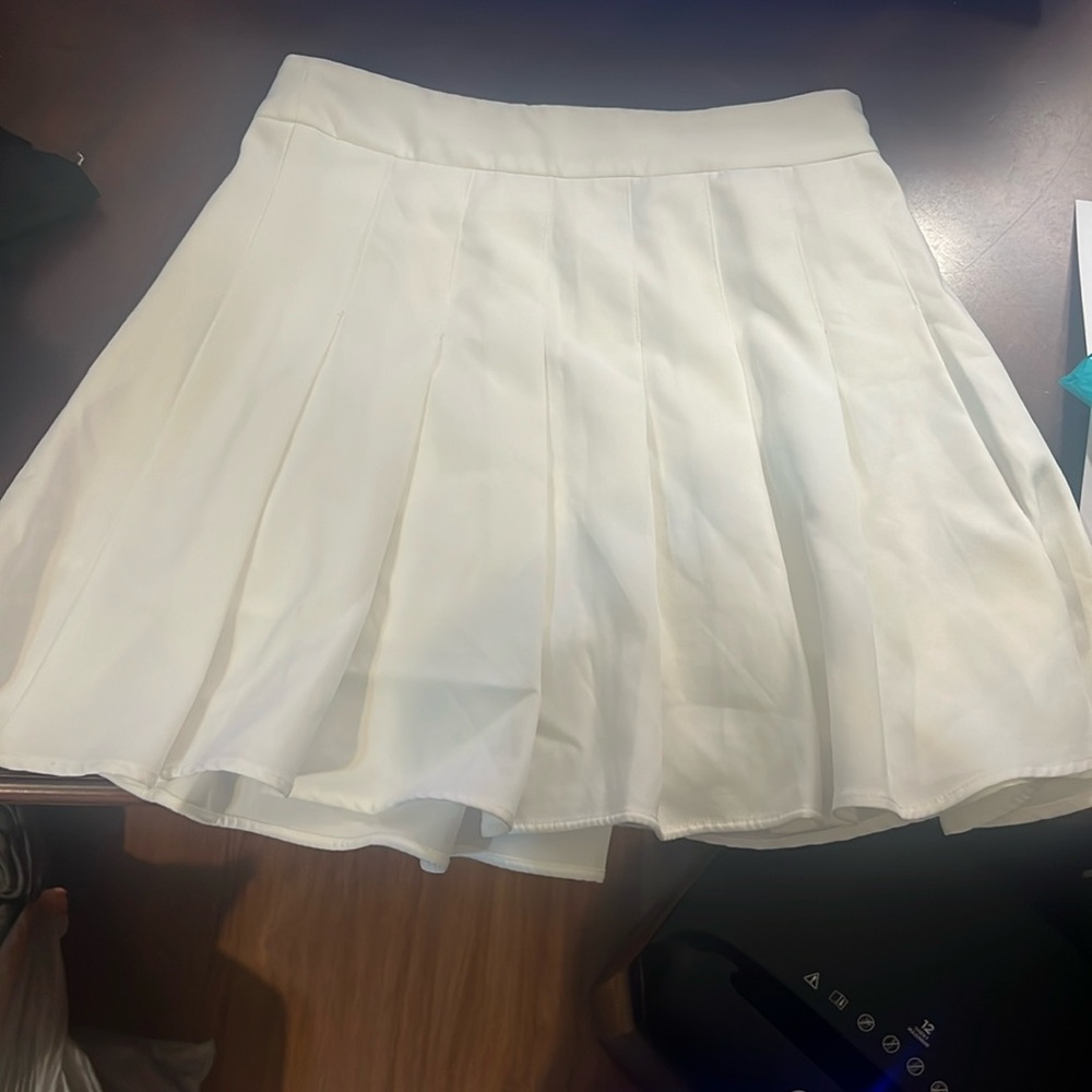 White Tennis Skirt